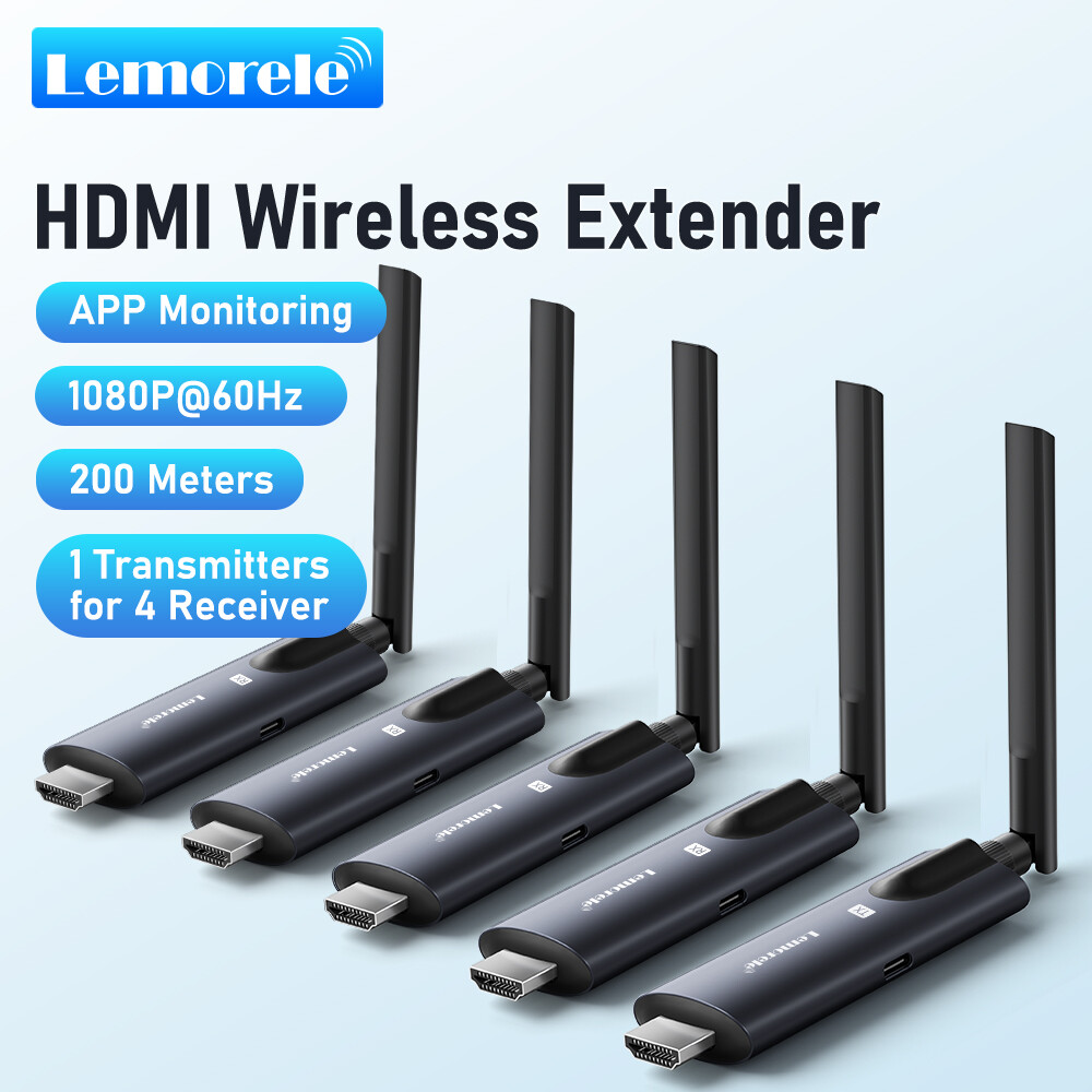 Ricevitore Wireless HDMI Lemorele R200 - Con Batteria 4400mAh Per Streaming | Fino A 4 RX - Foto 7