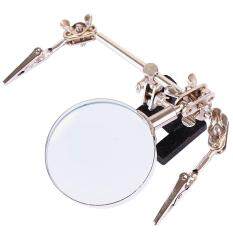 Kính Lúp Ống Kính Phóng Đại Công Cụ Sửa Chữa Nhỏ Gọn Thép Không Gỉ Kích Thước Điện Tử Phụ Trợ 6X Hoạt Động Đơn Giản