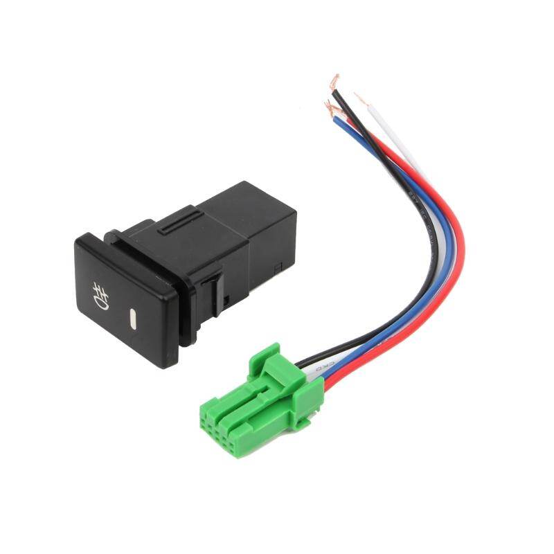 Đèn Sương Mù Phía Trước DC12V Công Tắc Đẩy, Nút 4 Dây, Cho Toyota Camry Prius Corolla