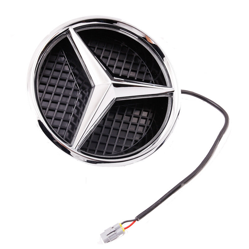 Car Logo Light For Mercedes-benz Zhongwang Large Standard Light Guide Front Standard C- Class 180glk Modified Special Led Light Emitting