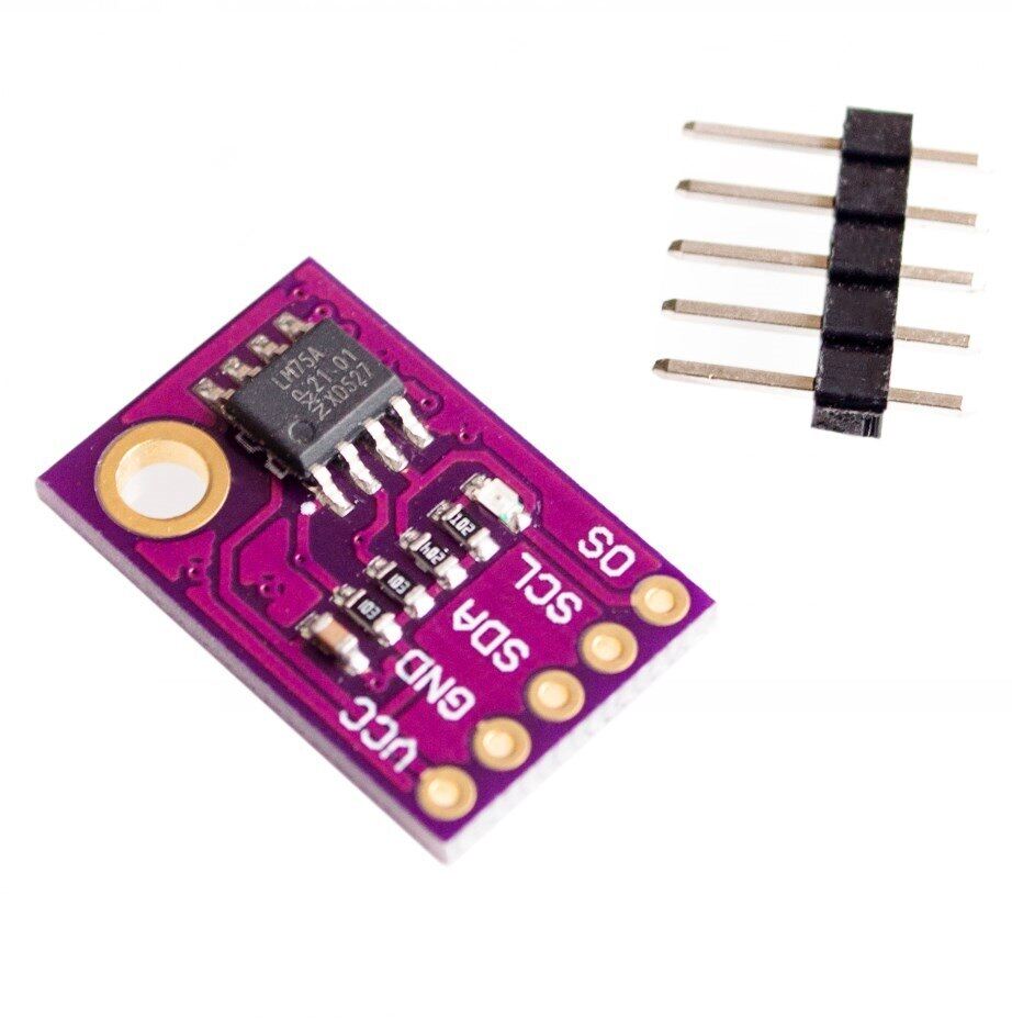 Lm75 -75 sensor module temperature sensor high speed i2c iic interface high precision lm75a