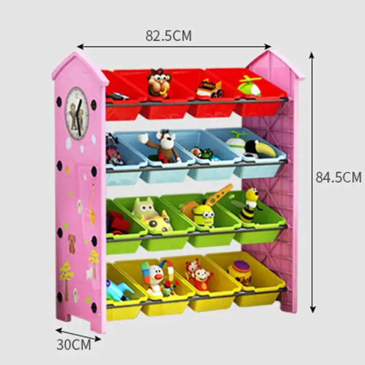 Ruyiyu 82 X 30 84cm L W H 4 Layers Kids Toy Organizer And L W H 4 Layers Kids Toy Organizer And