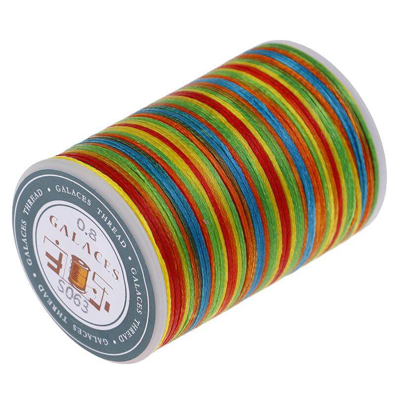 Greenwind Waxed Thread 0.8mm 90m Polyester Cord Sewing Machine Stitching For Craft