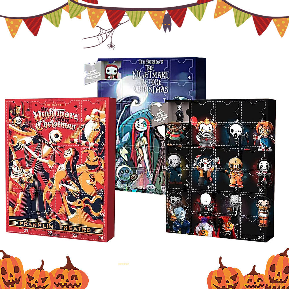 Halloween Doll Advent Calendar Contains 24 Gifts Halloween Countdown