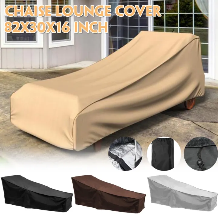 82 Waterproof Patio Chaise Lounge Cover, Patio Lounge Chair Covers