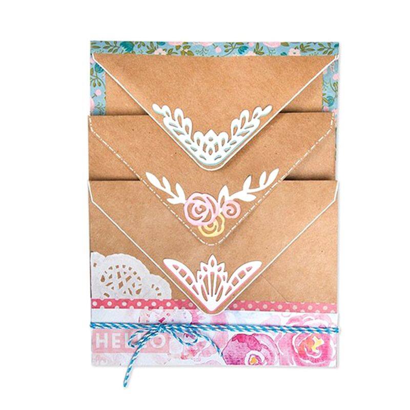 DIY Lace Cutting Dies Embossing Stencil Template for Scrapbooking Embossing Paper Card making
