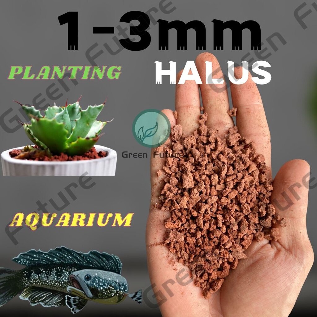 13MM Red Lava Rock PASIR MALANG Volcanic Stone Bio Filter Media Succulent Volcano Stone 火山石