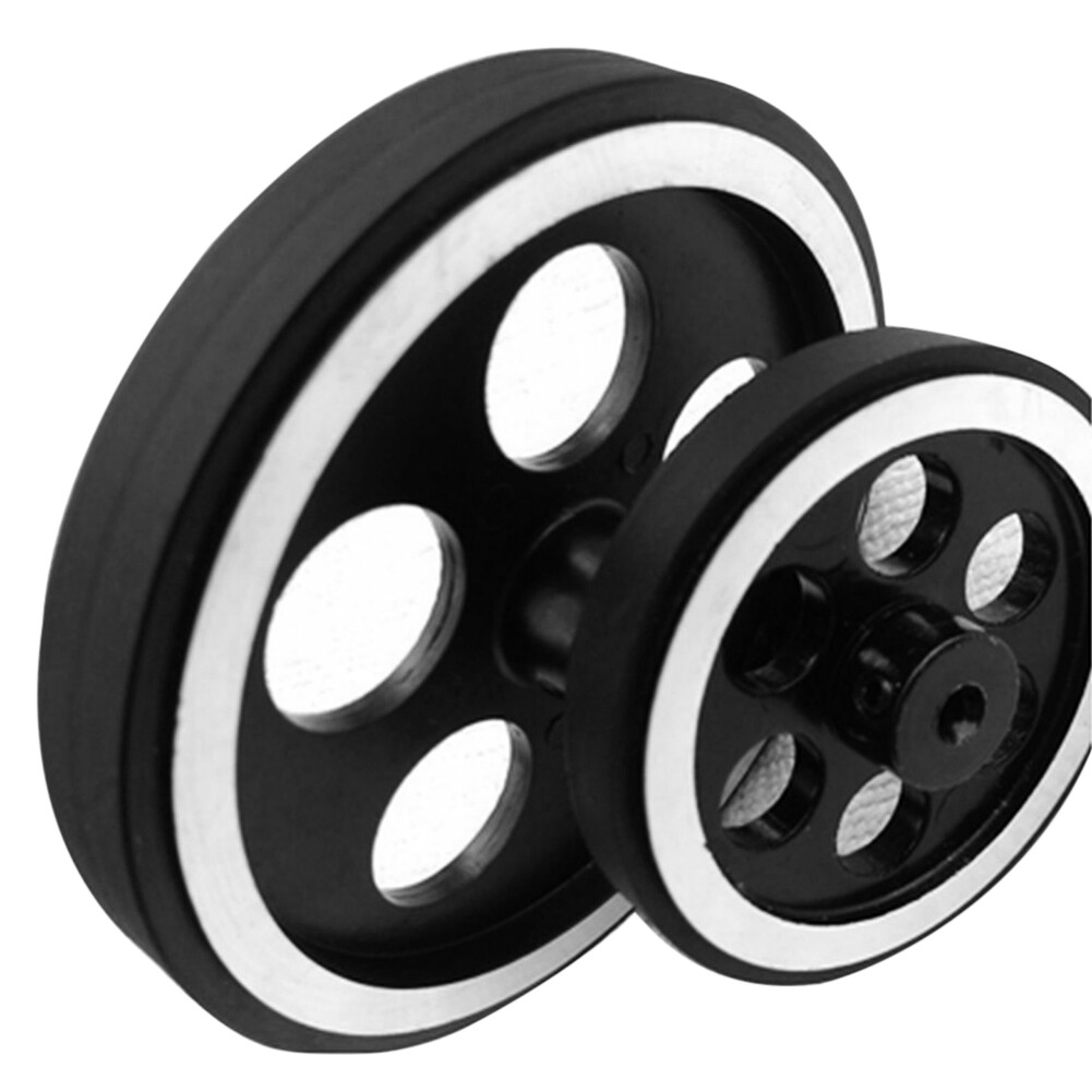 Farfi 200mm 4/5/6/7/8/10/12mm Aluminum Rubber Measuring Rotate Encoder Meter Wheel