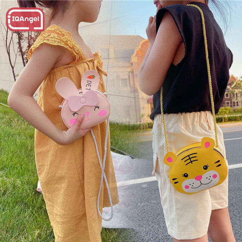 IQANGEL Túi Trẻ Em Túi Mini Túi Nhỏ Hoạt Hình Dễ Thương Thời Trang Một Vai Cho Bé Túi Đeo...