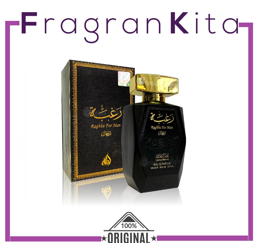 Lattafa Raghba For Men 100 ml EDP | Lazada