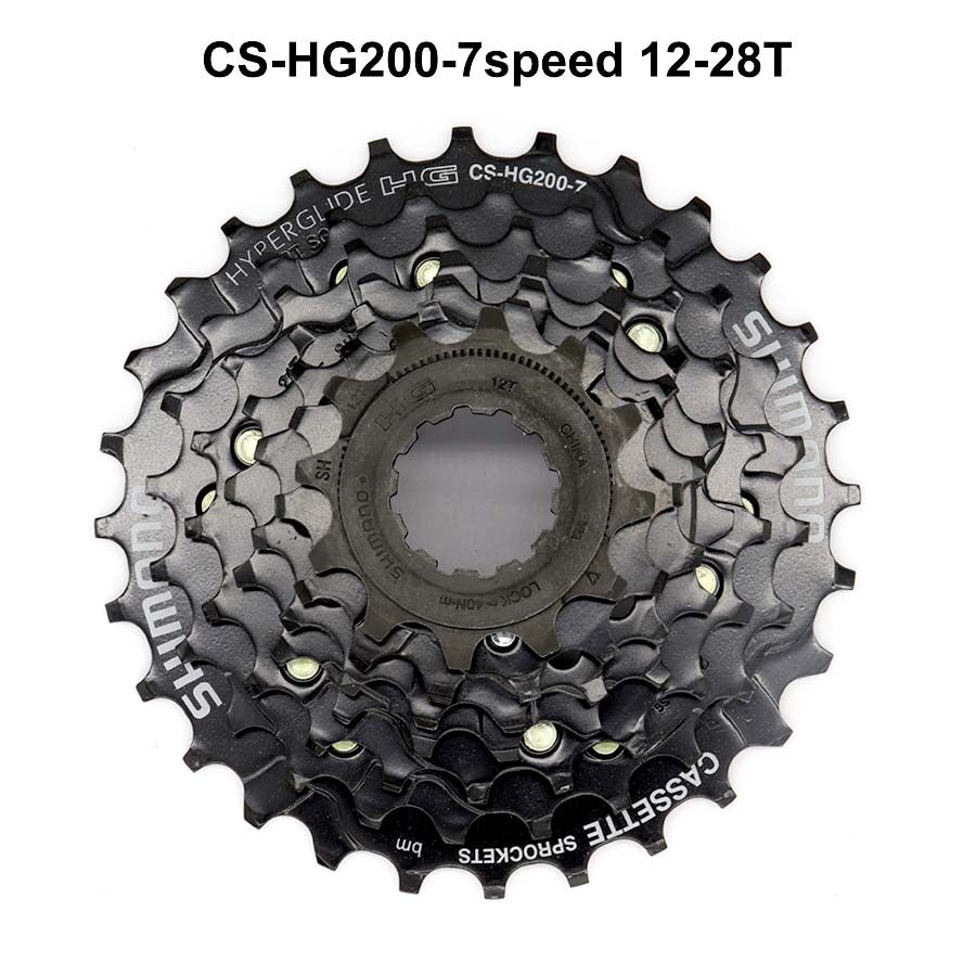 Shimano CS HG200 CS-HG200 7 S 8 S 9 S MTB จักรยานเสือภูเขา Flywheel 7 ...