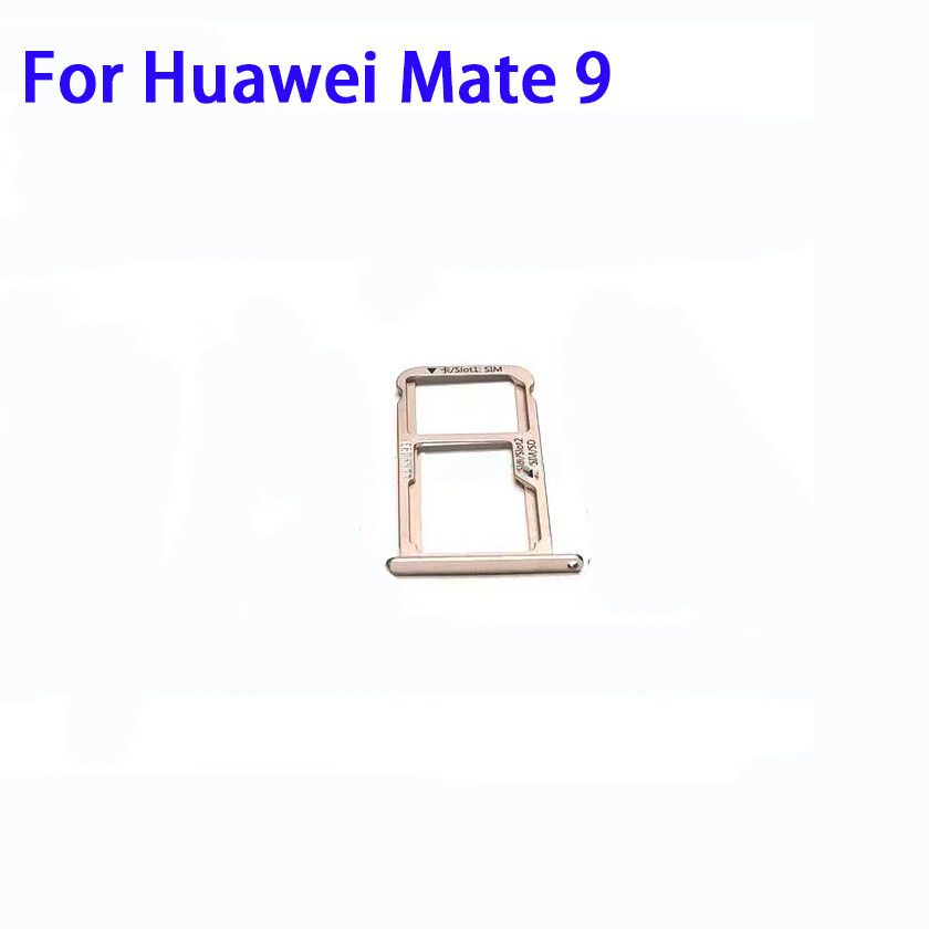 Sim Tray Card Holder For Huawei Mate 9 / Mate9 Sim Card Adapter SIM Card with Micro SD Card Holder Slot Tray Adapter Replacement Part