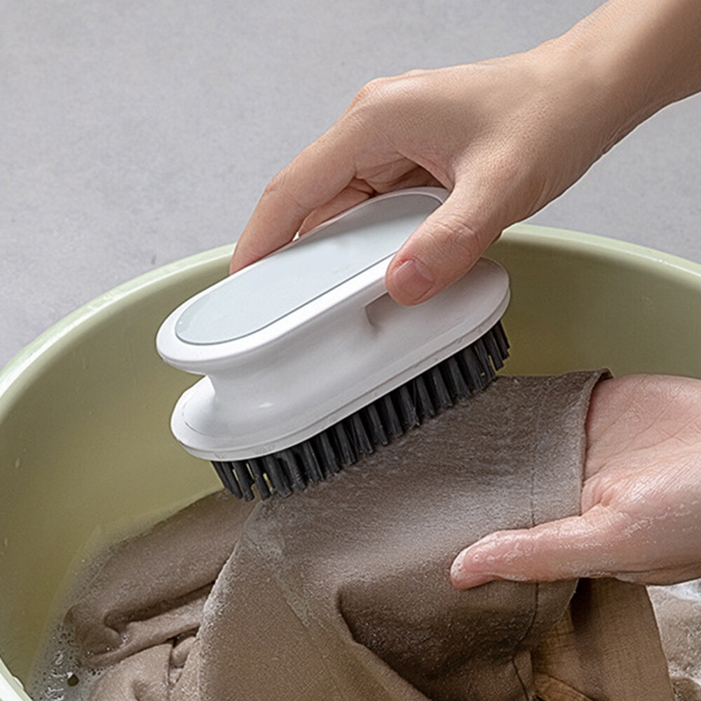 Uareliffe Cleaning Brush With Handle Magic Wipe Kitchen Sink Pool Brush Bathroom  Kitchen Cleaner Multi-purpose Brush Long Bristles PP Handle For House Work Intensive Bristles Comfort Handle For Home