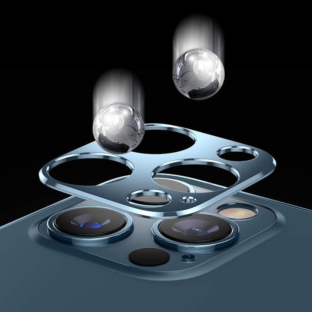 HOCE For iPhone 12 Pro Max 12 Mini Camera Lens Protective Frame For iPhone 12 Pro Metal Alloy Protector Phone Accessories