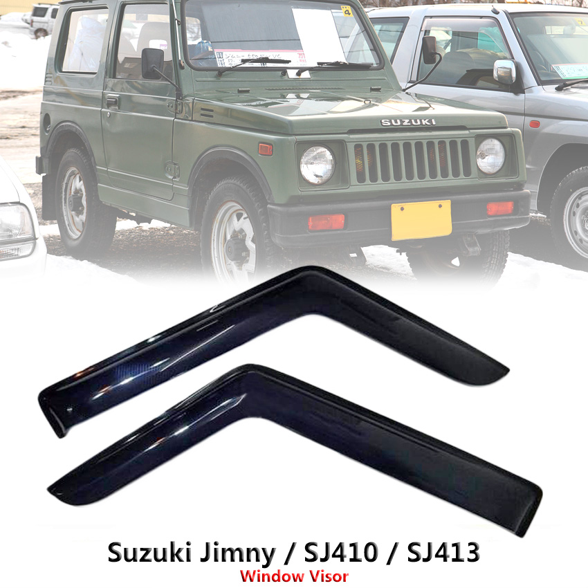 Weathershield Car Window Door Visor Wind Deflector For Suzuki Jimny Sierra Sj413 Lazada