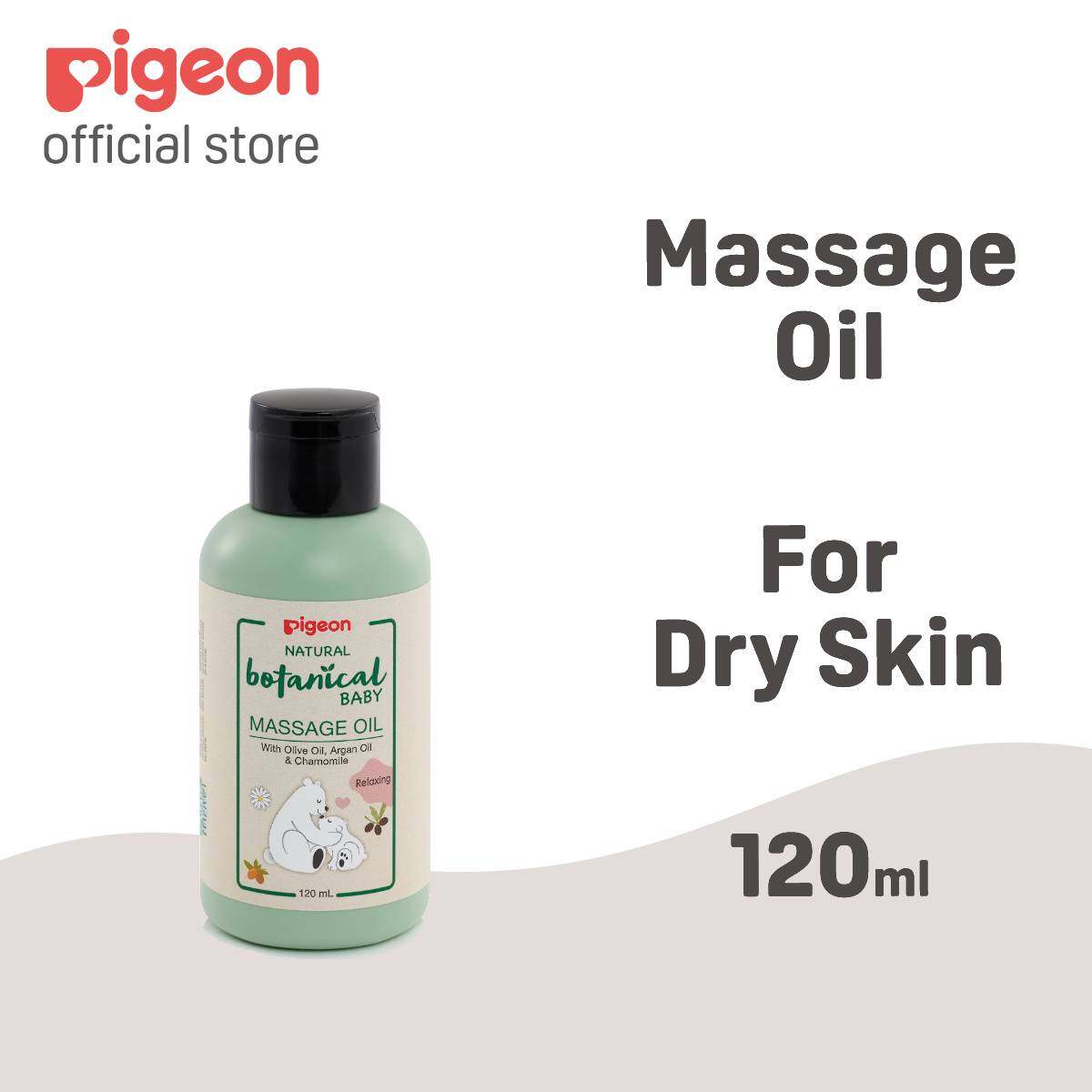 Pigeon Natural Botanical Baby Massage Oil 120ml Lazada