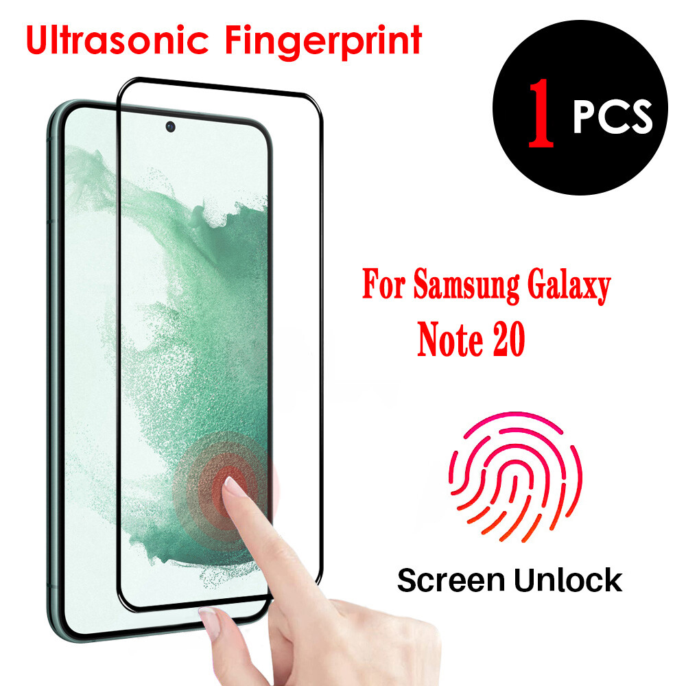 Mở khóa vân tay kính cường lực 0.18mm 9H cho Samsung Galaxy Note 20 Phim bảo vệ màn hình