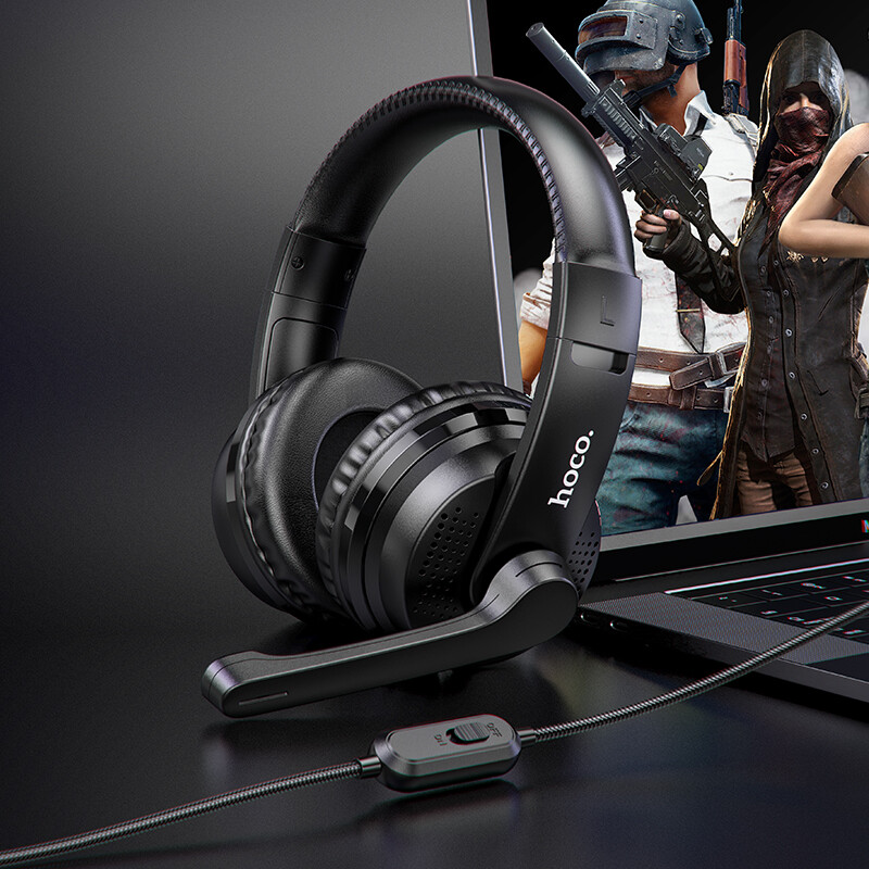HOCO W103 Headset Headphone Wired Game Headset High-Quality with Mic