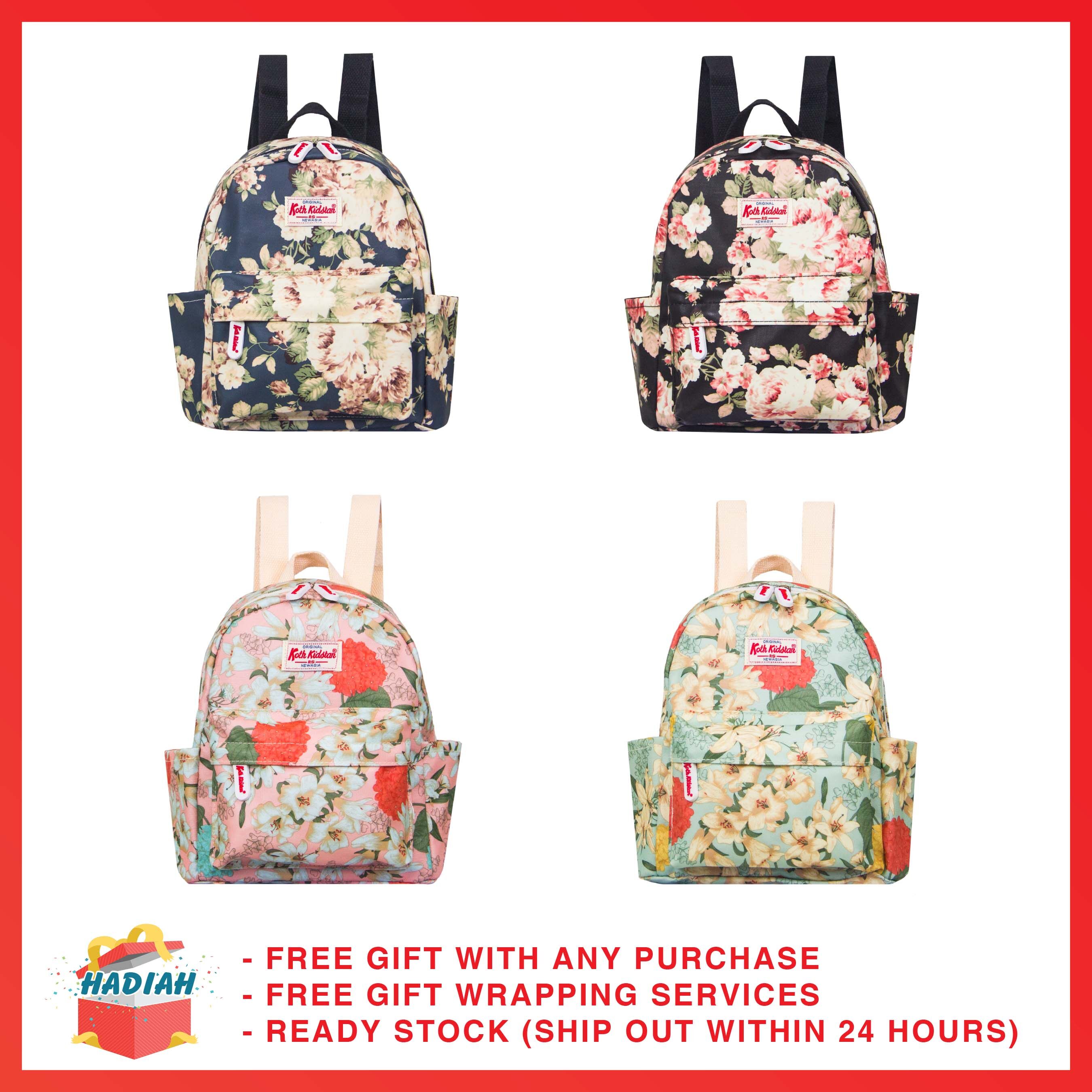 floral backpack online malaysia