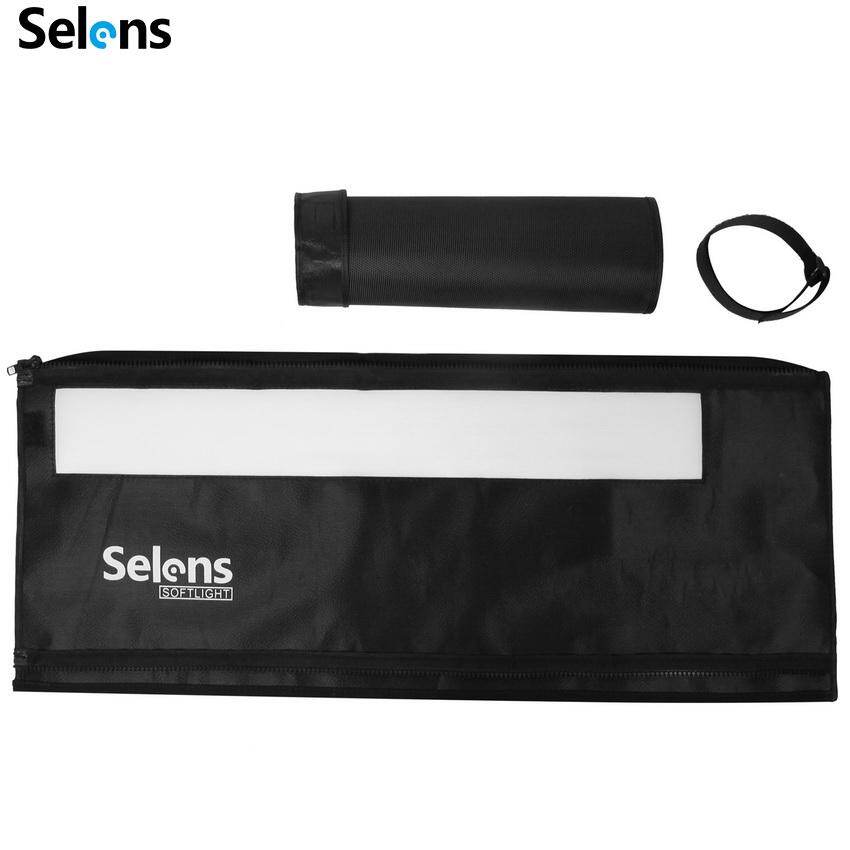 Đèn LED di động Selens dạng Speedlite hỗ trợ ánh sáng khi chụp ảnh có chiều dài 62cm, giá tốt - INTL