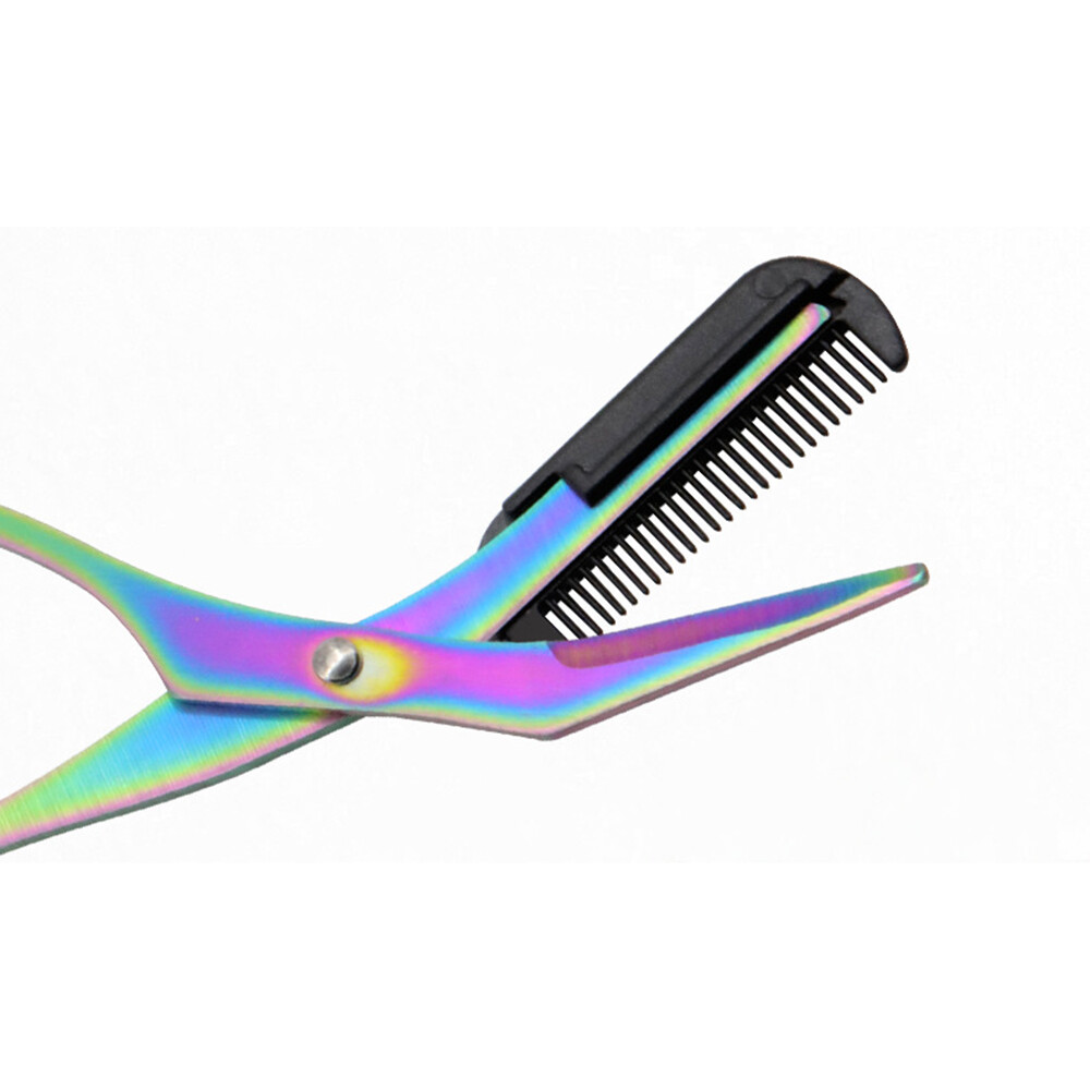 Eyebrow Trimmer Eyelash Scissors Eyebrow Razor Grooming Comb Makeup Tool