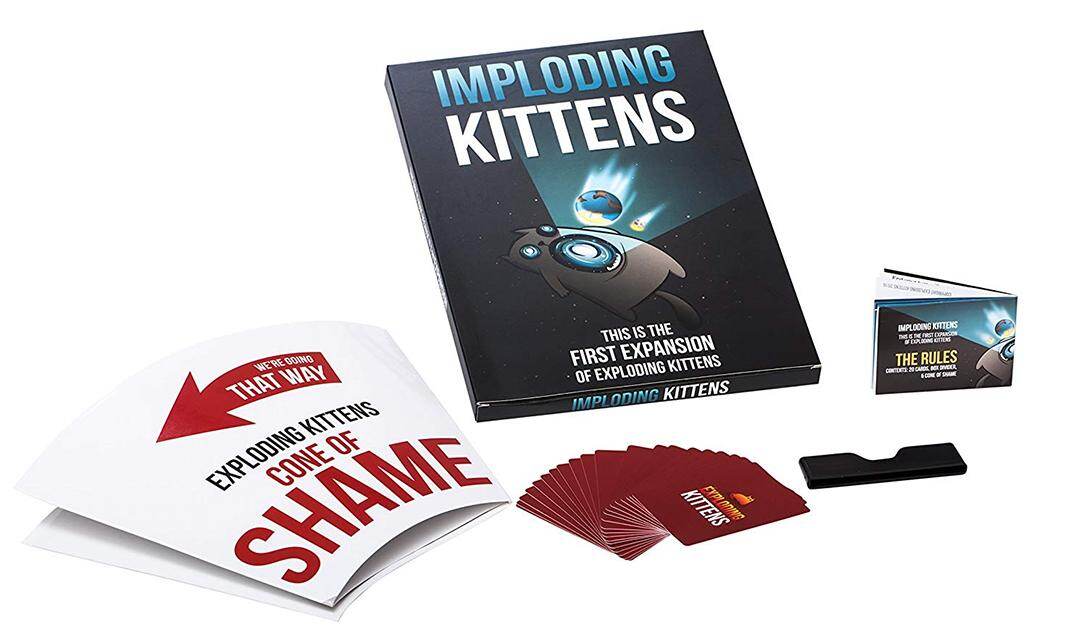 Imploding Kittens This is The First Expansion of Exploding Kittens Card Game Laminating Film Water Proof