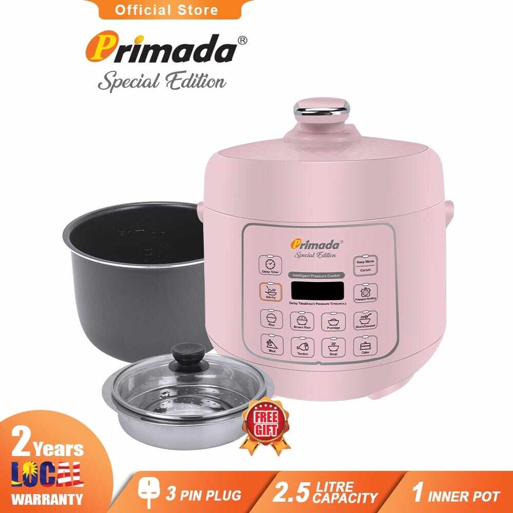 PRIMADA SPECIAL EDITION INTELLIGENT PRESSURE COOKER Capacity
