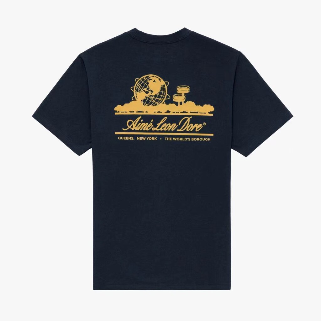 Aime Leon Dore basic print New York Queens landmark logo short-sleeved T-shirt ALD