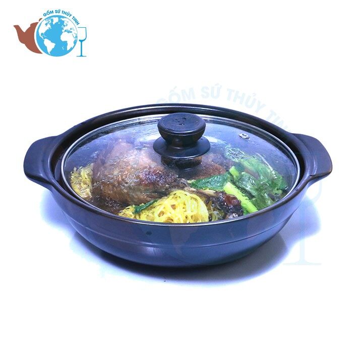 7 inch-nồi đất mì cay hấp dẫn cao cấp - nồi 750ml
