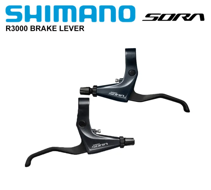 Shimano Sora Bl R3000 Brake Levers 22 2mm Flat Bar Tiagra Bl Road Bike Bicycle Brake Levers Black Left Right Lazada