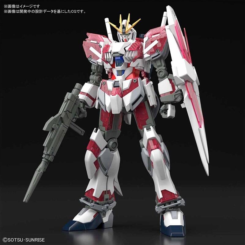 🔥 Original Model HG 1/144 UNICORN Gundam RX-9/C NARRATIVE C-PACKS Kids Toys & & . . .