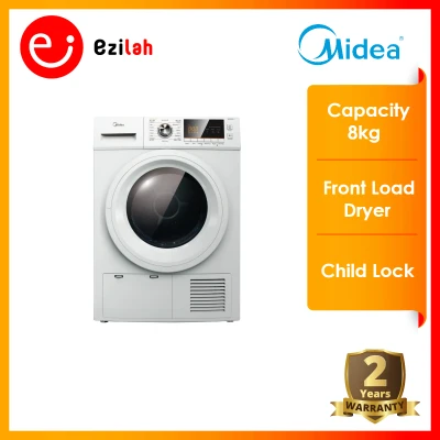 Midea 8kg Dryer with Condensing Electronic Control Dryer / Clothes Dryers MD-C8800