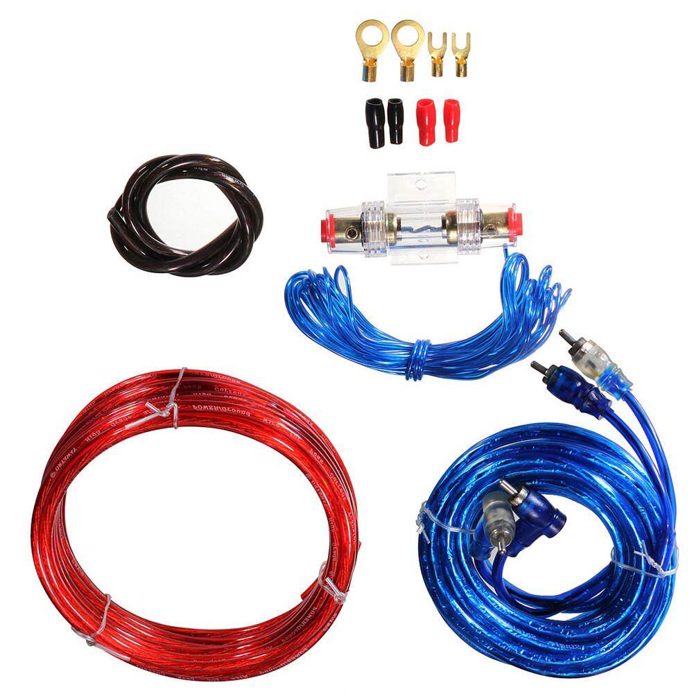 Congshuo Elec Universal Car Complete Amplifier Wiring Kit Gauge For Speakers Sub Woofers Kit Lazada Singapore