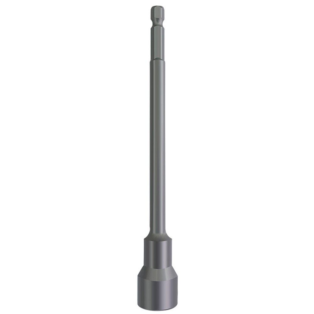 (fast Shipping)150mm Long 6mm-19mm Hexagon Nut Driver Drill Bit Socket Wrench Extension Sleeve(With High Quality)