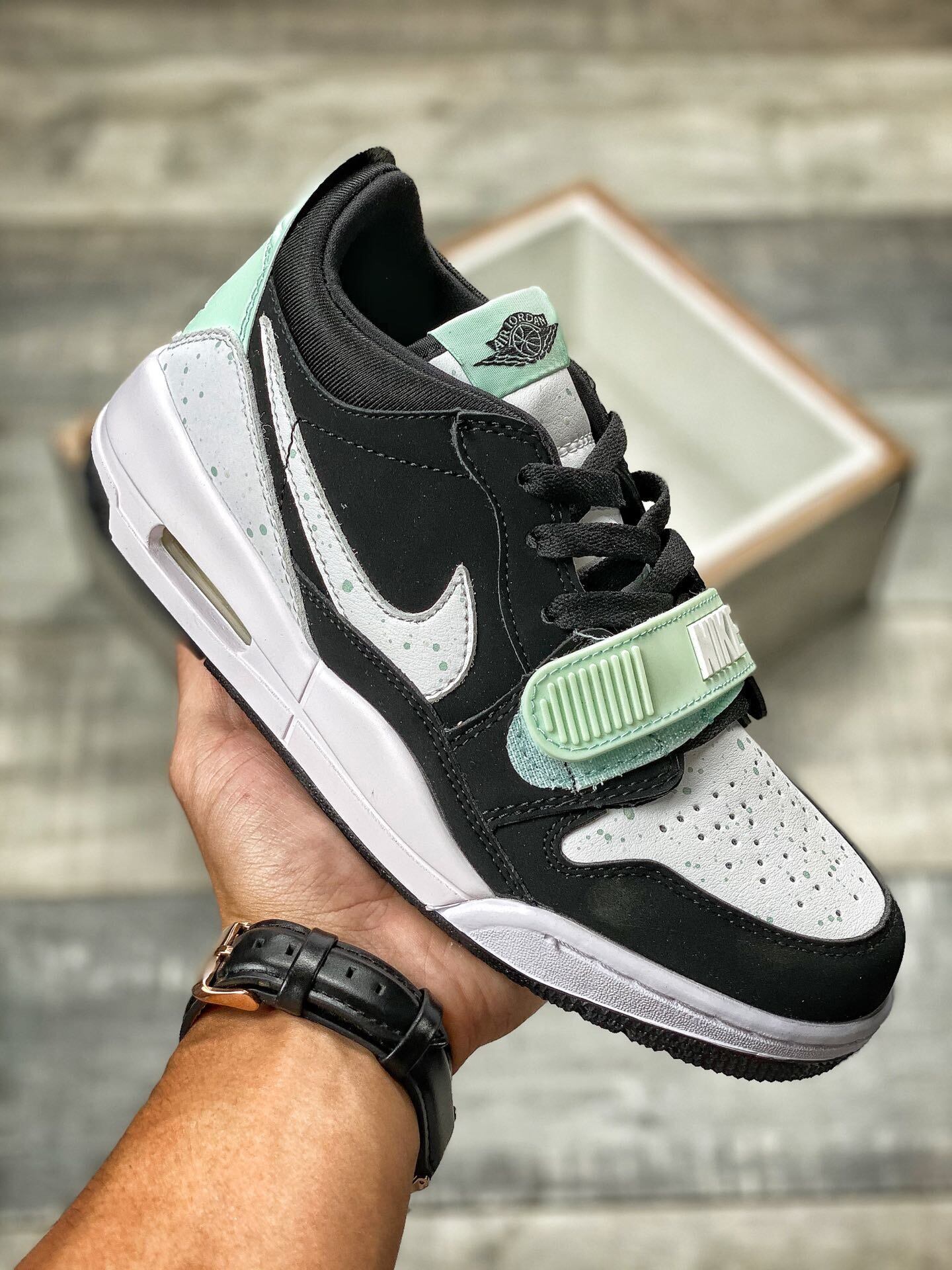 jordan legacy 312 teal