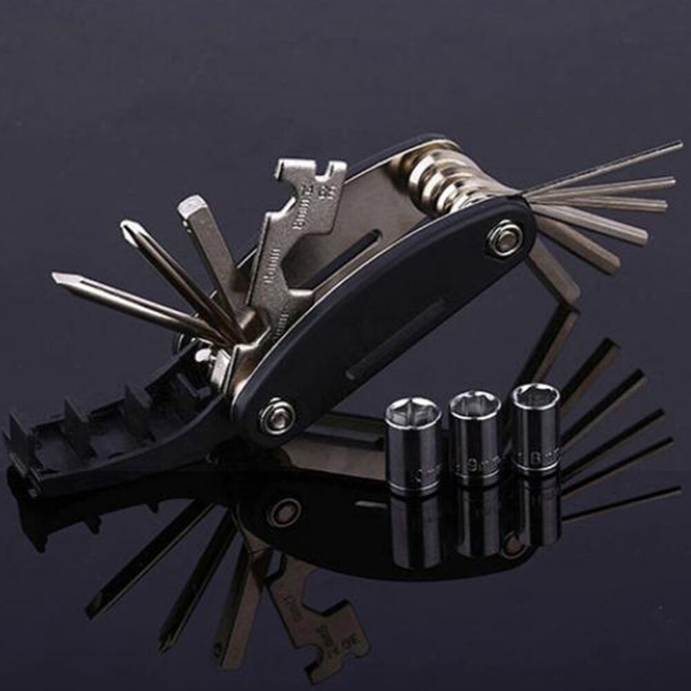 Mountain Bike Mini Socket Multi Purpose Wrench Bicycle Multi Tool Screwdriver