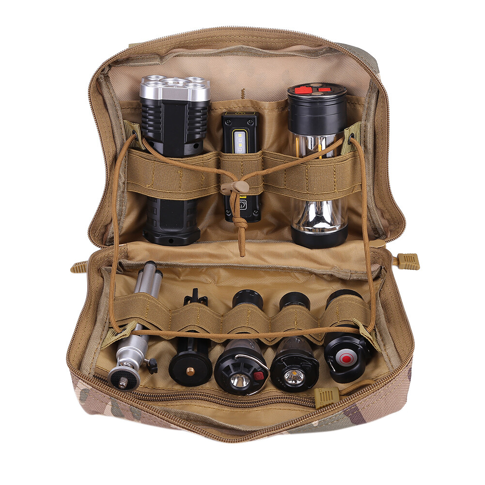 Lighthouse Camping Light Storage Bag Portable Camping Lamp Lighthouse Holder Universal Large Capacity for Black Dog ESLNF Goal Zero ML4