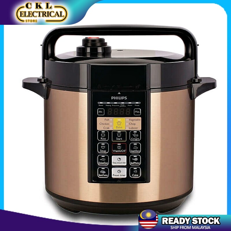 Philips pressure cooker hd2139 function sale