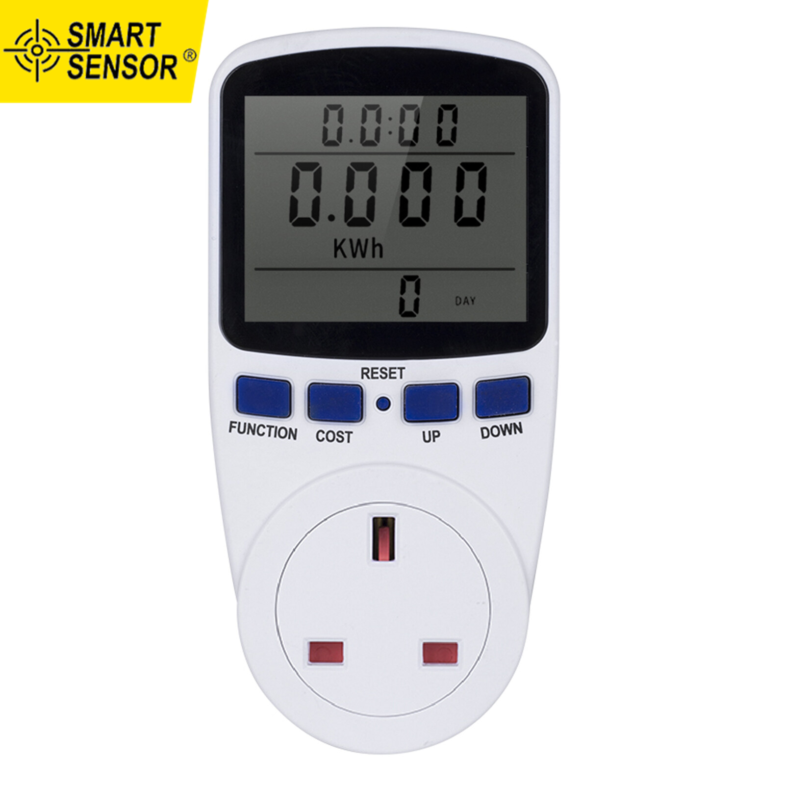 Smart Sensor LCD Display Electricity Usage Power Meter Socket Energy