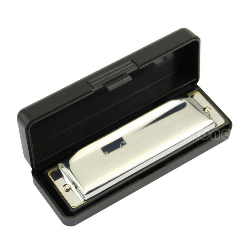 1pc Silver Swan Harmonica 10 Hole Key Of C For Blues Rock Jazz Folk Harmonicas New