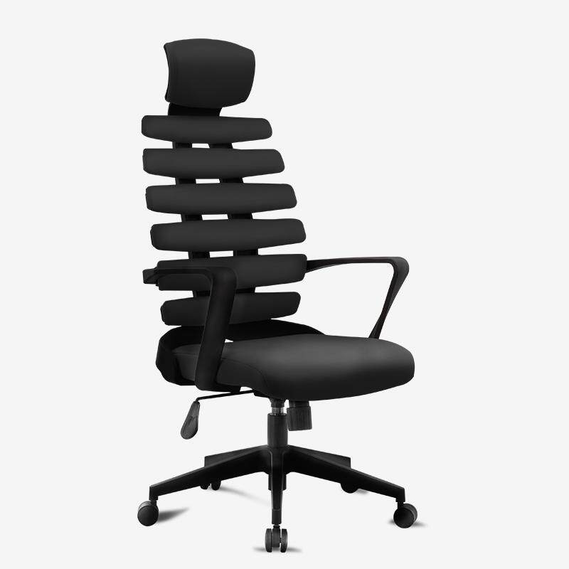 Computer Chair Home Ergonomic Care Waist, Fishbone Chair Back Chair Office Chair Study Room Chair