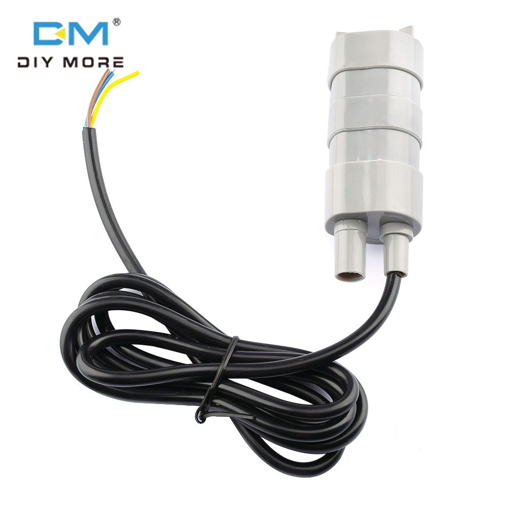 Diymore JT-500 DC12V 24V 17W DC submersible pump whale pump micro pump equipment pump straight pump head 5 meters 10L/M can be connected to vehicle power supply