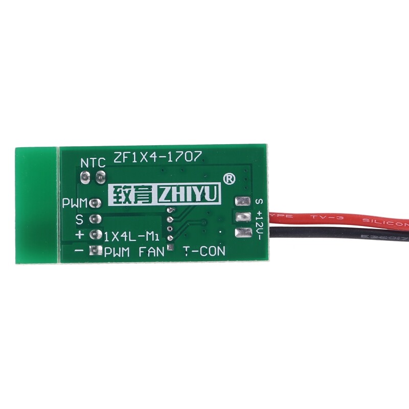 Bộ Điều Khiển Tốc Độ Điều Khiển Nhiệt Độ 4 Dây PWM 12V Quạt Máy Tính Cho PC, Giảm Tiếng Ồn