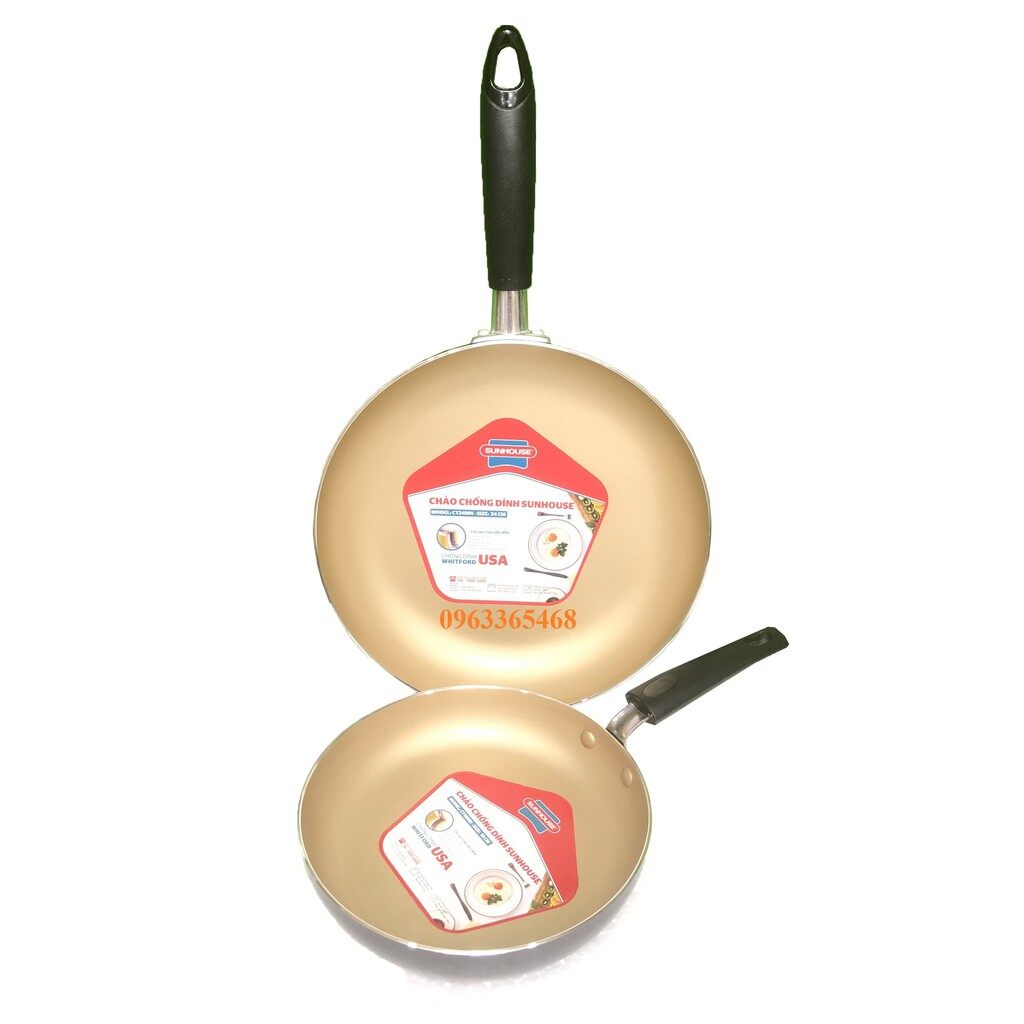 Chảo cặp sunhouse 18/24cm
