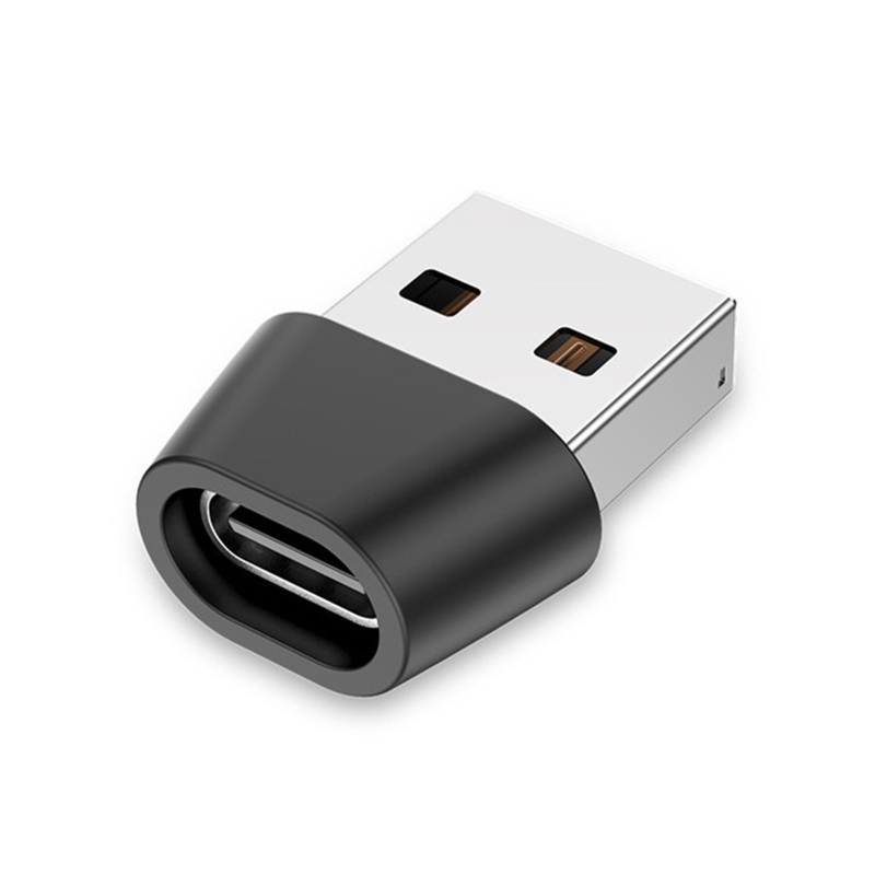 Usb otg male to type c female adapter converter, type-c usb cable adapter for usb-c data car phone charger pd fast