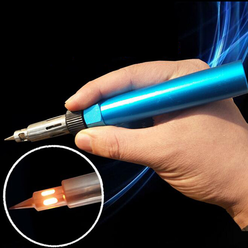 [Ready stock] KIPRUN Butane Gas Soldering Iron Welding Solder Irons 1300 Celsius Multi-function Adjustable Temperature Cordless Welding Pen Welding Tool