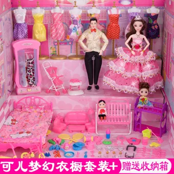 barbie castle house