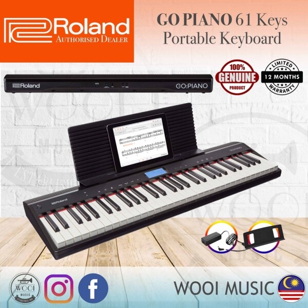 Roland GO PIANO Digital Piano GO-61P (61 Keys) Malaysia