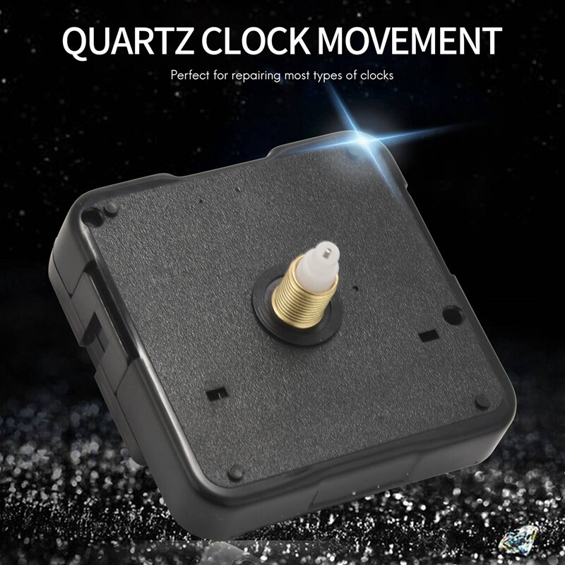 DIY Clock Metal Texture Creative Wall Clock Retro Wall Clock movement Accessories
