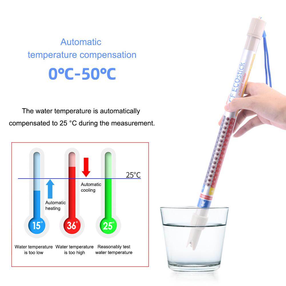 Bút Kiểm Tra Chất Lượng Nước Yieryi EC/Ppm/CF Máy Đo EC Làm Vườn